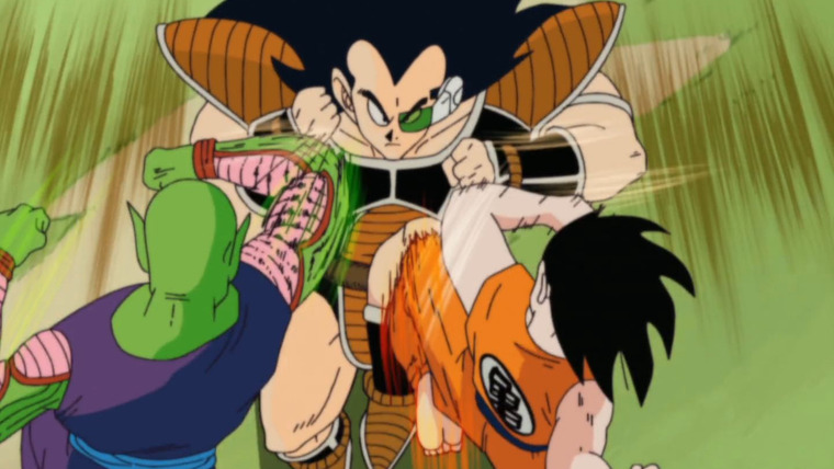 Dragon Ball Kai — s01e03 — A Life-or-Death Battle! Goku and Piccolo's Ferocious Suicide Attack