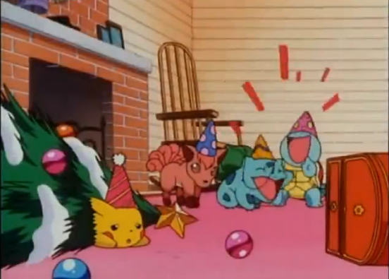 Pocket Monsters — s01 special-2 — Pikachu`s Winter Vacation (1999): Let's Play on Christmas!