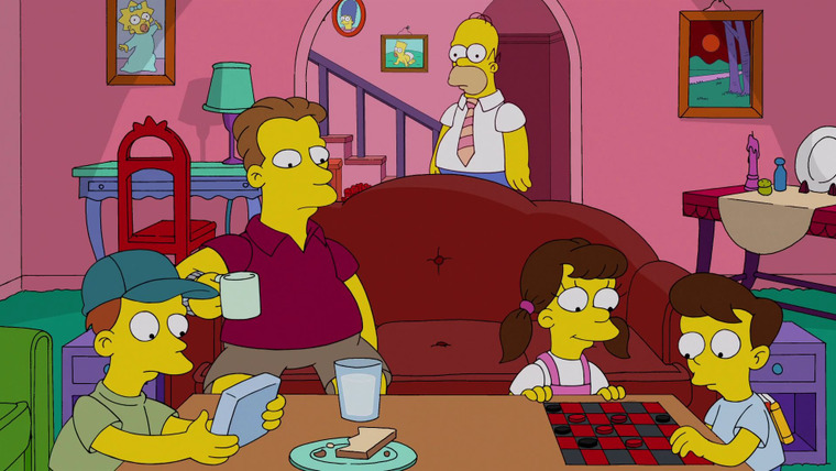 The Simpsons — s25e08 — White Christmas Blues