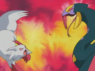 Pocket Monsters — s04e48 — Zangoose VS Habunake! Rival Confrontation!!