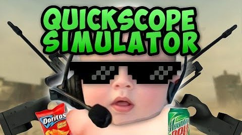 PewDiePie — s05e215 — Quickscope Simulator