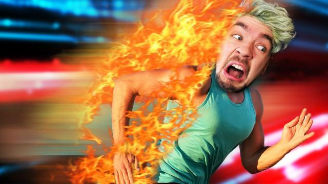 Jacksepticeye — s06e292 — MAN ON FIRE | Ben and Ed Blood Party #2