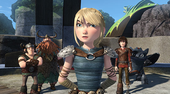 DreamWorks Dragons: Race to the Edge — s02e01 — Astrid's Team