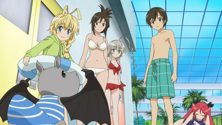 Haiyore! Nyaruko-san — s02e07 — Color the Pool Red With Blood