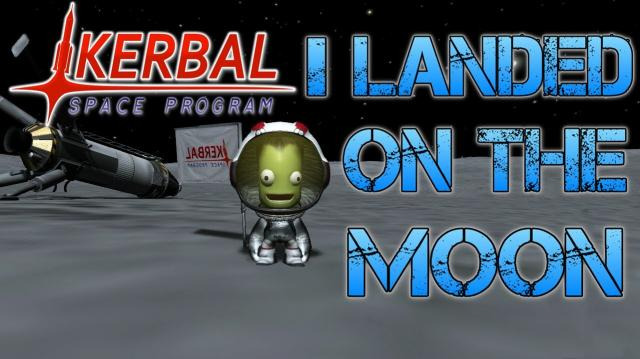 Jacksepticeye — s03e62 — Kerbal Space Program - Part 5 | I LANDED ON THE MOON! FOR REAL THIS TIME