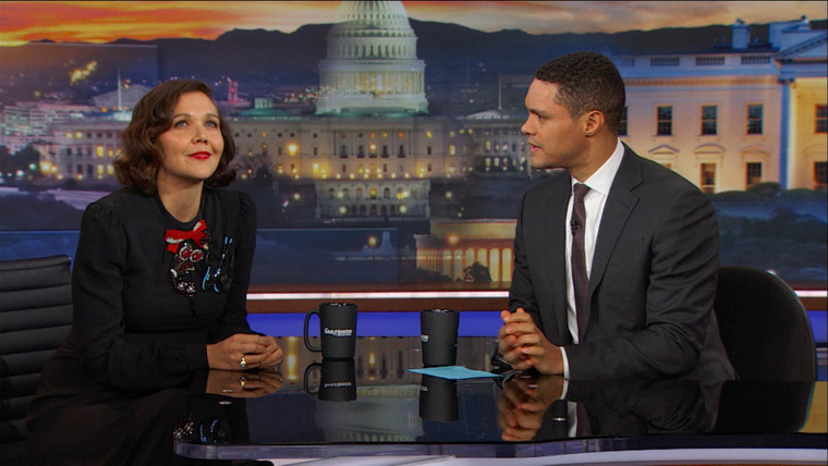 The Daily Show with Trevor Noah — s2017e135 — Maggie Gyllenhaal