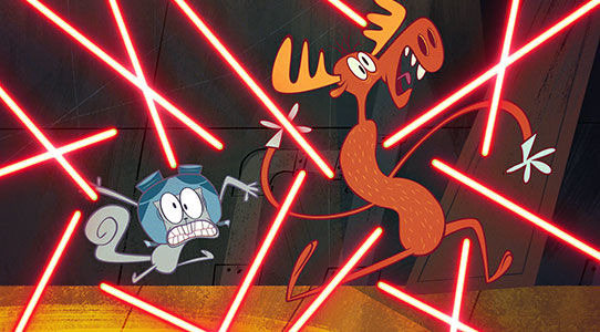 The Adventures of Rocky and Bullwinkle — s01e04 — Stink of Fear: Chapter Four