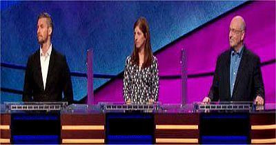 Jeopardy! — s2019e167 — Sarah Jett Rayburn Vs. Alison Nelson Vs. Mina Le, Show # 8147.