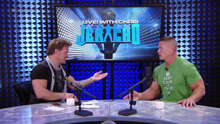 WWE Specials — s02e07 — Chris Jericho Podcast LIVE with John Cena