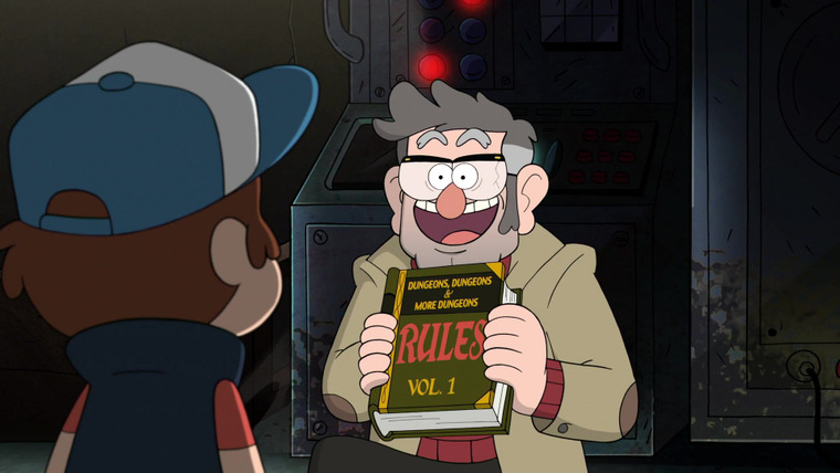 Gravity Falls — s02e13 — Dungeons, Dungeons, & More Dungeons