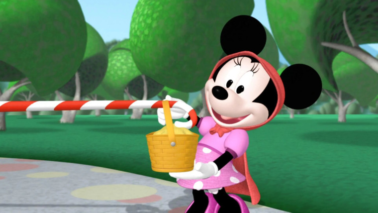 Клуб Микки Мауса — s01e18 — Minnie Red Riding Hood
