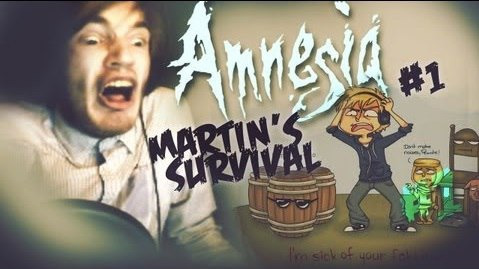 PewDiePie — s03e238 — A LIFE CHANGING STORY - Amnesia: Custom Story - Part 1 - Martin's Survival