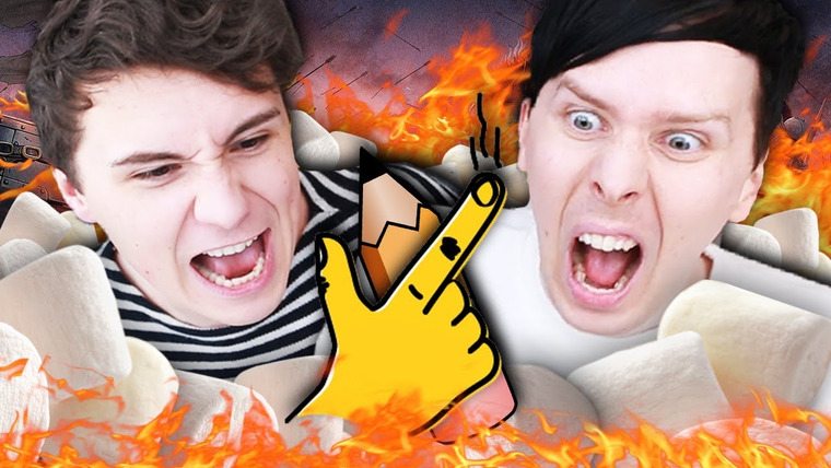 Dan and Phil — s04e63 — THE QUICK DRAW MARSHMALLOW SHOWDOWN