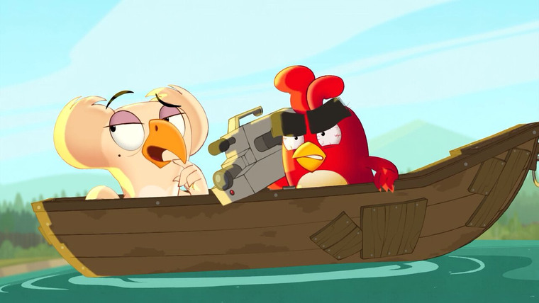 Angry Birds: летнее безумие — s03e01 — Lights! Camera! Destruction!