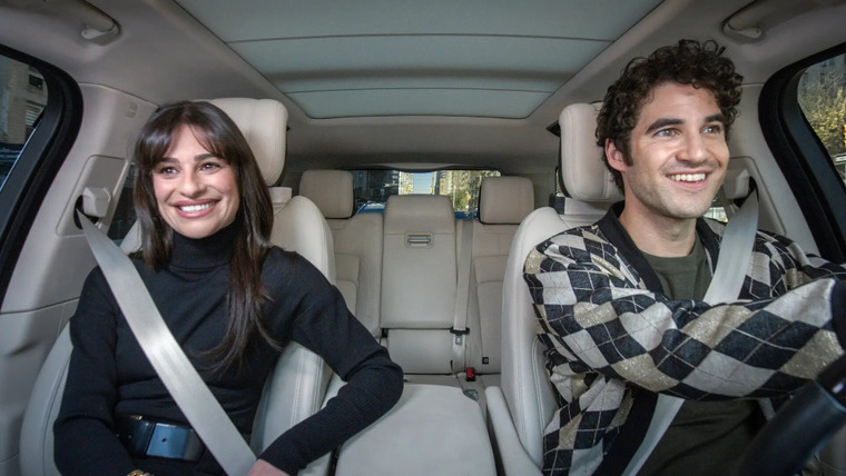 Автомобильное караоке — s05e17 — Lea Michele & Darren Criss