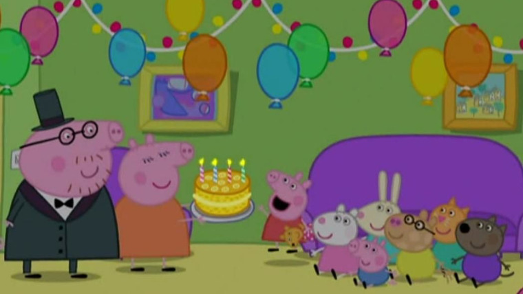 Свинка Пеппа — s01e50 — My Birthday Party