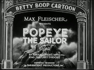 Betty Boop — s1933e10 — Popeye the Sailor