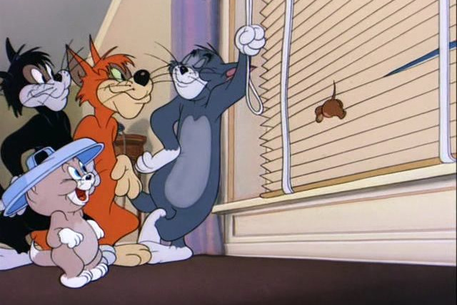 Tom & Jerry (Hanna-Barbera era) — s01e48 — Saturday Evening Puss