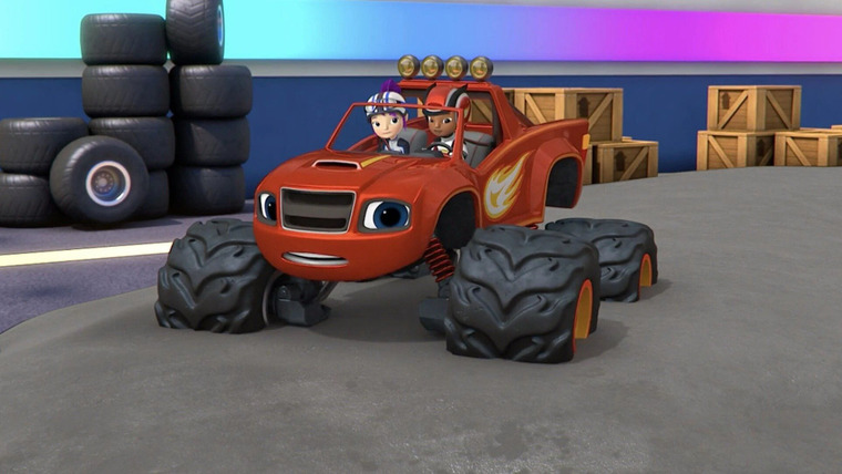 Blaze and the Monster Machines — s06e06 — Race to Sky High Mountain