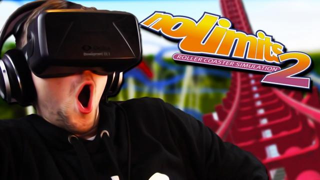 Jacksepticeye — s03e739 — MOST REALISTIC ROLLER COASTERS | No Limits 2 (Oculus Rift DK2)