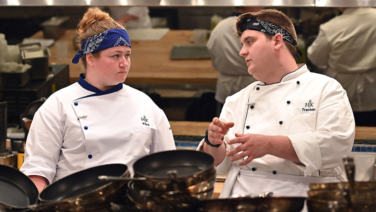Hell's Kitchen — s20e16 — Two Young Guns Shoot It Out