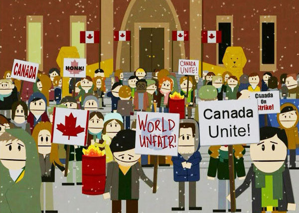 South Park — s12e04 — Canada on Strike