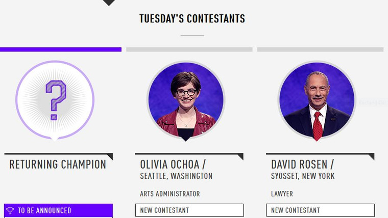 Jeopardy! — s2018e12 — Nancy Schoppa Vs. Vincent Valenzuela Vs. Courtney Llewellyn, Show # 7762.