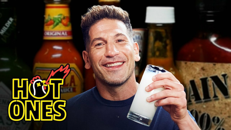 Hot Ones — s16e03 — Jon Bernthal Gets Punished By Spicy Wings
