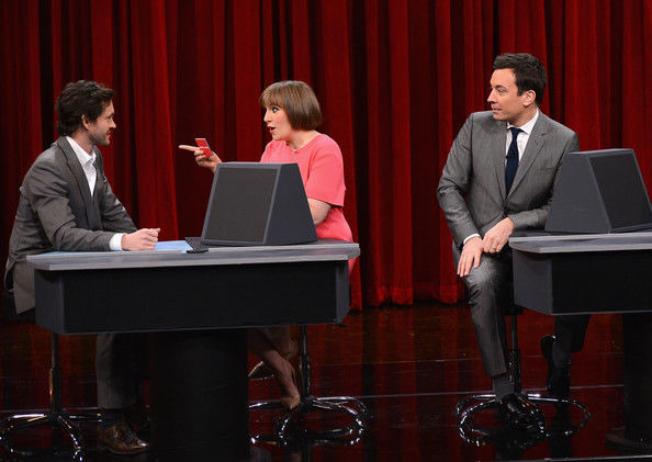 The Tonight Show Starring Jimmy Fallon — s2014e22 — Lena Dunham, Hugh Dancy, Foster the People