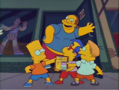 The Simpsons — s02e21 — Three Men and a Comic Book