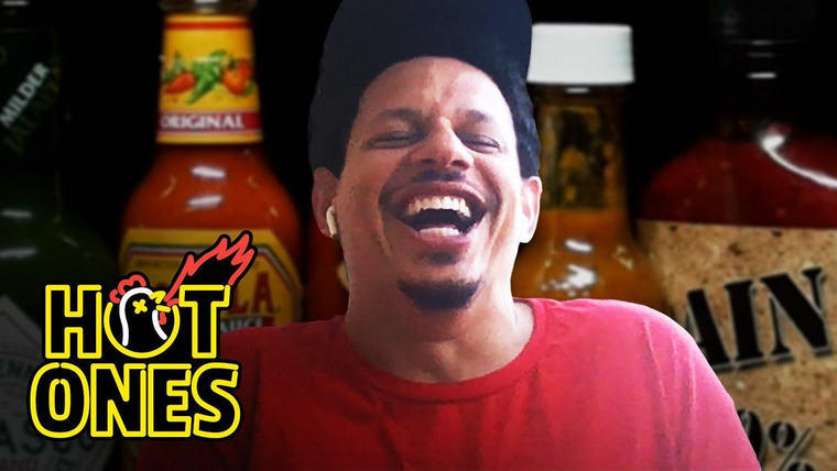 Hot Ones — s12e03 — Eric Andre Enters a Fugue State While Eating Spicy Wings