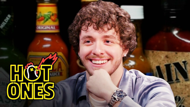 Hot Ones — s15e01 — Jack Harlow Returns to the Studio to Eat Spicy Wings