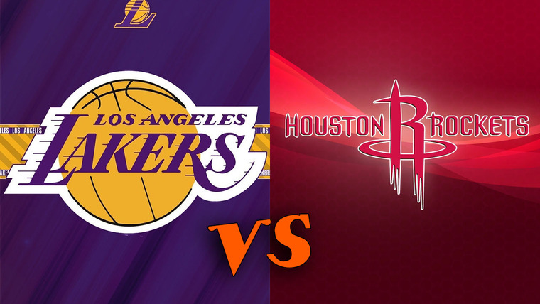 NBA Gametime Live — s71e13 — Los Angeles Lakers vs. Houston Rockets