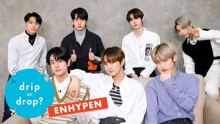 ENHYPEN — s2021 special-0 — Kpop Group ENHYPEN Reacts to Weird Fashion Trends | Drip Or Drop?