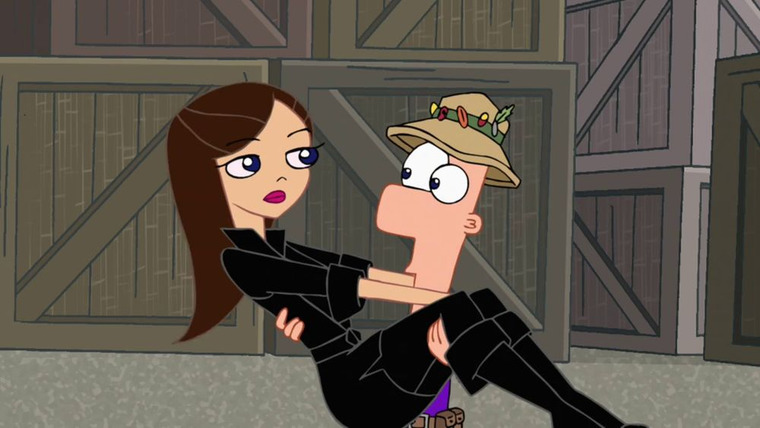 Phineas and Ferb — s02e22 — Vanessassary Roughness