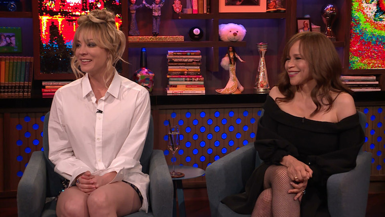 Watch What Happens Live — s19e70 — Kaley Cuoco and Rosie Perez