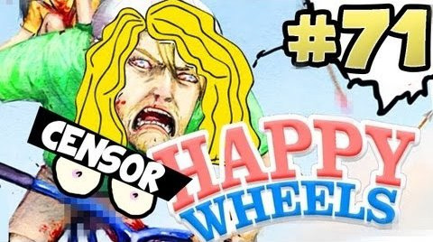 PewDiePie — s04e420 — REAL NAKED GURLS! - Happy Wheels #71