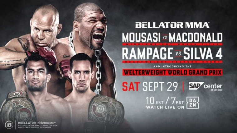 Bellator MMA Live — s15e15 — Bellator 206: Mousasi vs. MacDonald