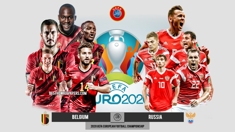 Чемпионат Европы по футболу 2020 — s01e04 — Группа B. 1-й тур: Бельгия — Россия