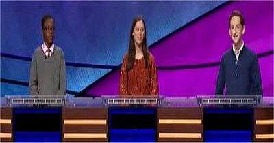 Jeopardy! — s2018e194 — Emma Boettcher Vs. Brendan Roach Vs. Salom Gonstad, show # 7944.