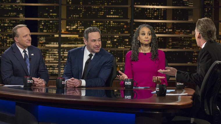 Real Time with Bill Maher — s17e05 — Rahm Emanuel; Paul Begala, David Frum And Maya Wiley; John Legend