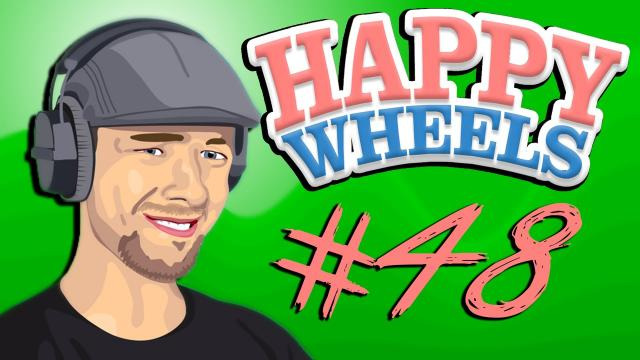 Jacksepticeye — s03e475 — Happy Wheels - Part 48 | NOT THE CANNON