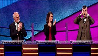Jeopardy! — s2020e55 — Ryan Hemmel Vs. Gabriel Ostler Vs. Chandy Mccarty, show # 8225.