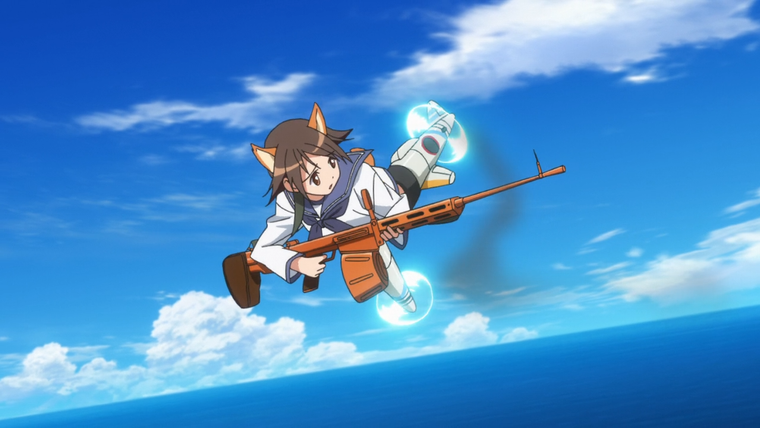Strike Witches — s02e08 — Give me wings