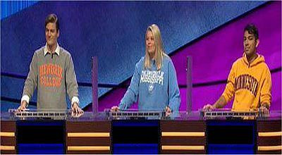 Jeopardy! — s2020e75 — Yoshie Hill Vs. Cliff Chang Vs. Jim Gilligan, show # 8245.