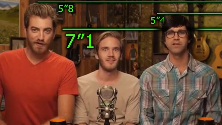 PewDiePie — s11e57 — I'm Actually TALL! **PROOF** — LWIAY #00113