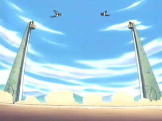 Покемон — s04e85 — Hiwamaki Gym! Battle in the Sky!!