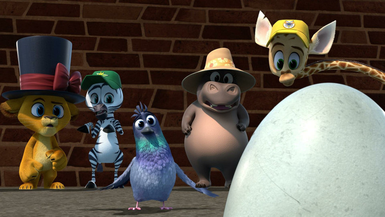 Madagascar: A Little Wild — s07e01 — The Pigeon and the Egg