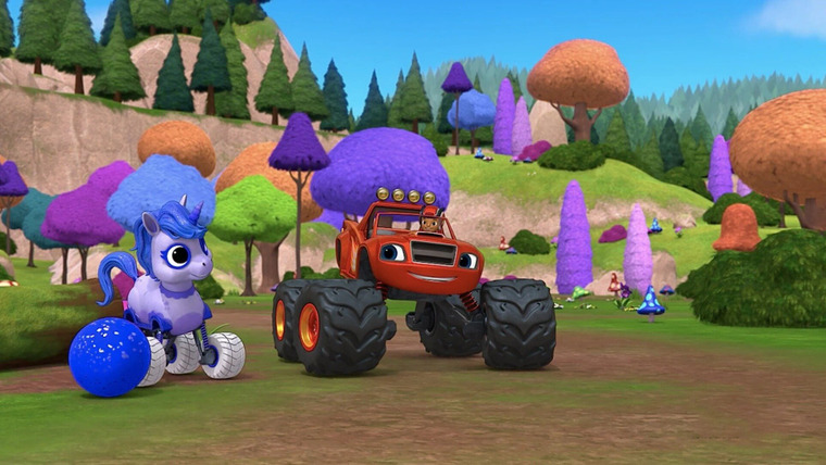 Blaze and the Monster Machines — s06e04 — Sir Blaze and the Unicorn
