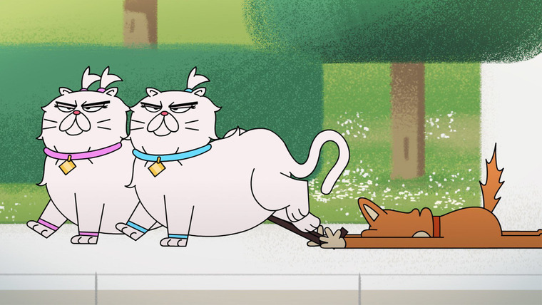 Boy Girl Dog Cat Mouse Cheese — s01e09 — Cat Walkers